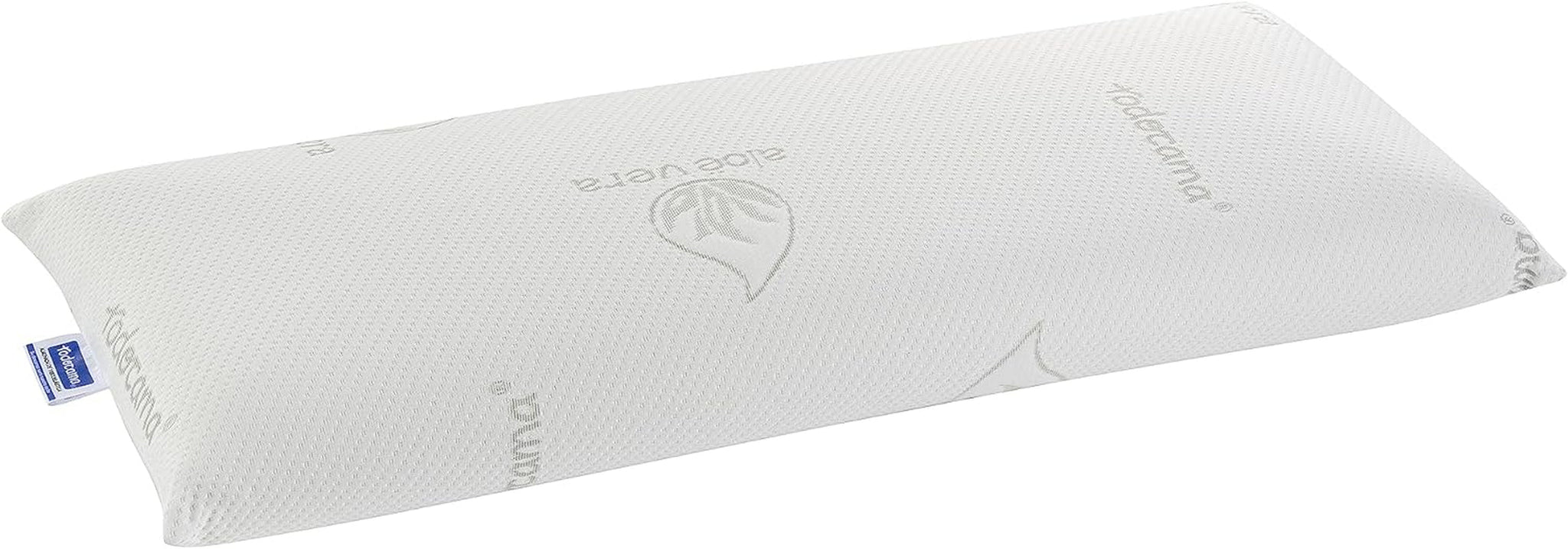 Todocama - Memory pude, aloe vera, 2 stk, 70 cm, hvide Naty Shop standard puder