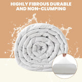Good Nite Dobbeltdyne, 4,5 Tog, Sommerdyne, Dobbeltdyne, Hvid, Dyne, Polyester, Blød Og Let og Maskinvaskbar Med Hjørnebånd (Dobbeltseng 200 X 200 Cm) Tæpper og dyner Naty Shop