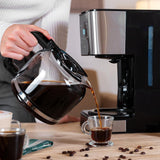 Espresso med filter Cecotec Coffee 66 Drop and Touch, effekt 950 W, 1,5 L, 12 kopper, touchskærm, glaskaraffel, 24-timers timer, 6 kontakter, genanvendeligt mesh-filter