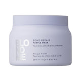 Schwarzkopf Professional BLONDME Bond Repair Purple Mask Mask til køligt hår Neutraliserer gule toner til farvet, bleget og lyst hår Dybt plejende og styrkende 200 ml Hårmaske Naty Shop Standard titel