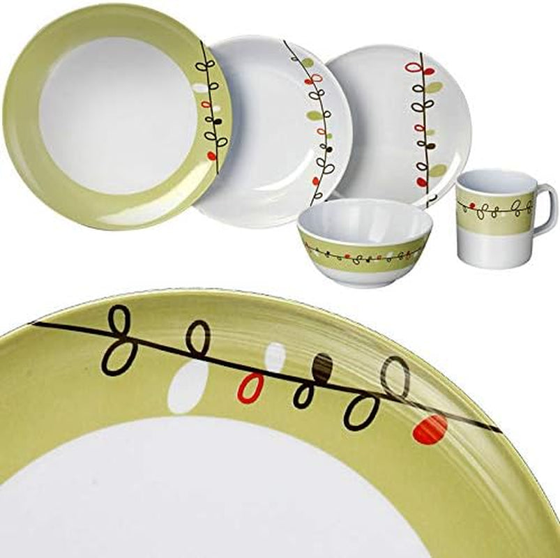 Melamin servicesæt, Esprit design