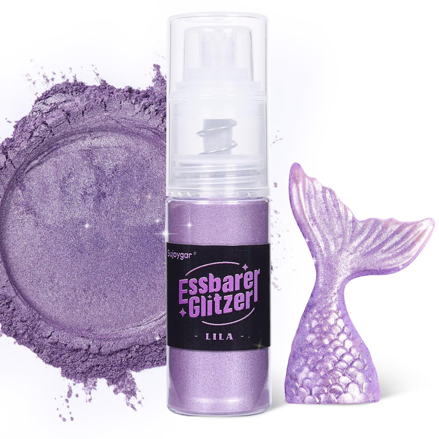 Spiselig glitter - 10G, Rose Gold Drink Glitter, Spiselig Glitter Pulver, Madfarvepulver, Guld Pulver, Metallisk Glitter Pulver, Glitter Spray til Cocktails, Chokolade, Kager, Fondant