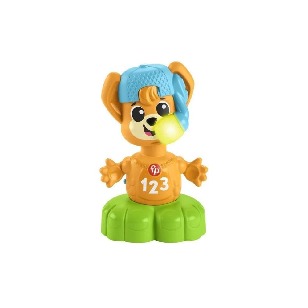Fisher-Price Sync Squad ræve bordlegetøj, legetøj til babyer og småbørn med musik og interaktive lys, fra 9 måneder, fransk version, HYK94 Jucarii Bebe Naty Shop Standard titel