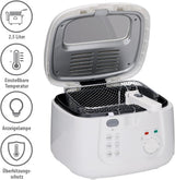 Alpina frituregryde 2.5L DF-165, 1800W - Justerbar temperatur op til 190°C Hvidevarer Naty Shop