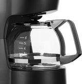 Tristar kaffemaskine, kapacitet 6 kopper, 600W, holde varm funktion, automatisk stop, permanent filter, anti-dryp system, kompakt og bærbar, nem at rengøre, CM-1246