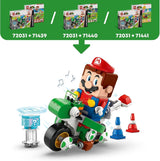LEGO Super Mario: Mario Kart - Yoshi-cykel, Nintendo Adventure-samlesæt, gave til børn, drenge, piger og spillere på 7+, Yoshi-figursamlingssæt 72031 byggesæt Besuche den LEGO-Store