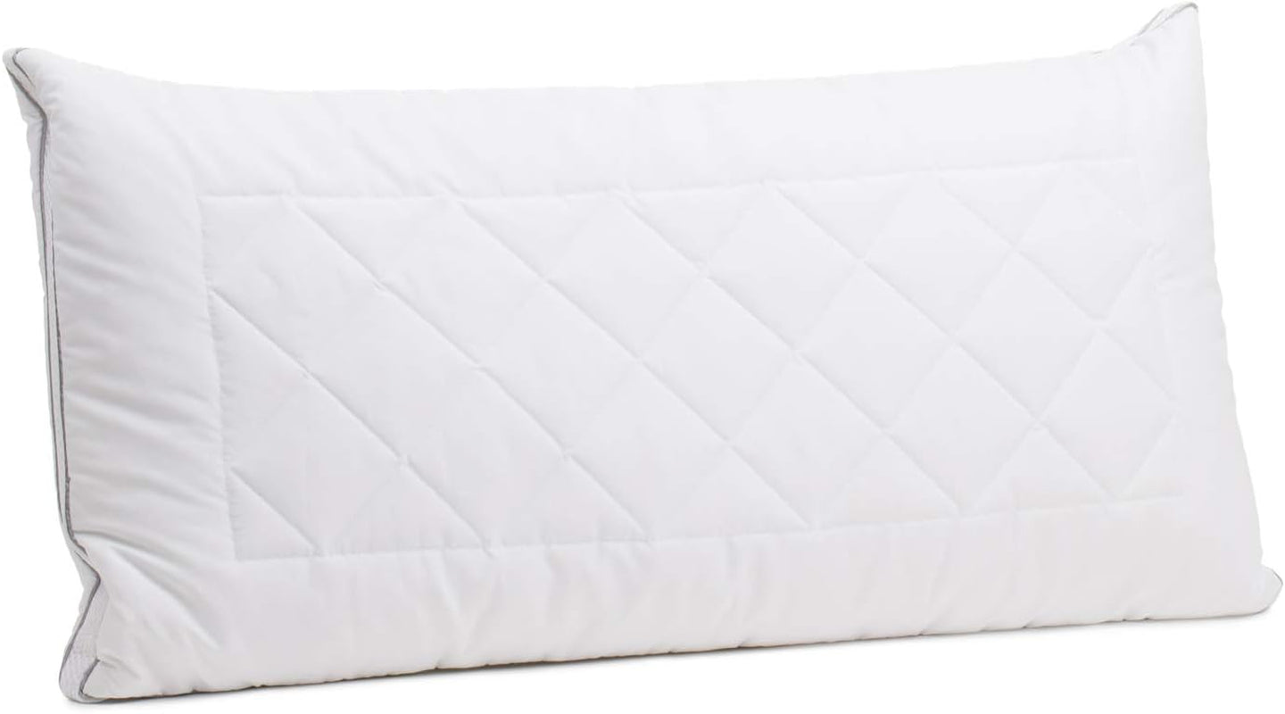 Gözze - Pude med inderpude 150G og klimabånd, inklusive refillpose, 40 X 80 Cm - White Naty Shop standard puder