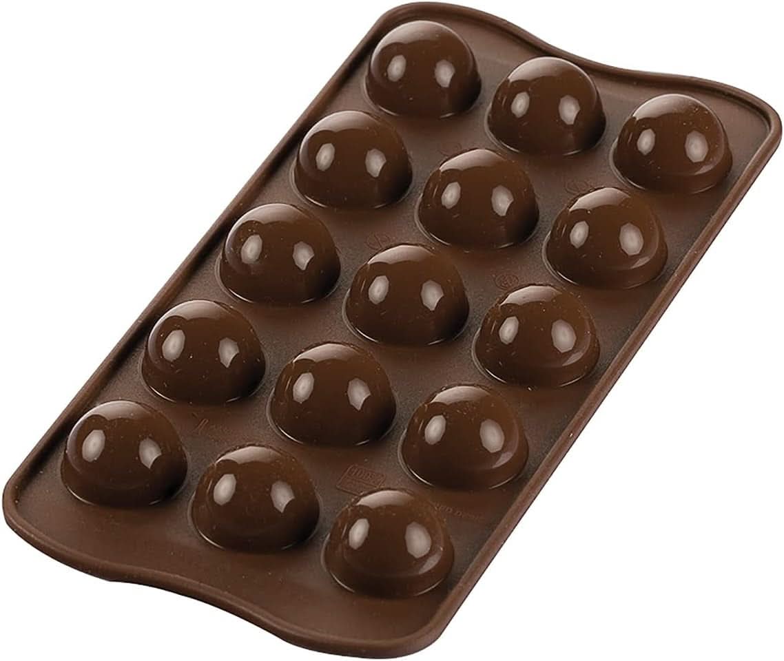Silikomart 199384, 3D-form til chokoladeflamme køkken Naty Shop Tartufino