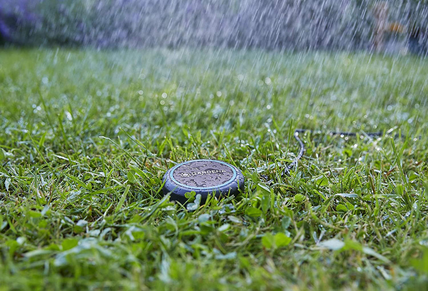 Gardena forlængerkabel (10 m) til regnsensor og jordfugtighedssensor, tilslutningskabel med Easy Click-system, kan forlænges op til 105 m, til brug over og under jorden (01868-20)