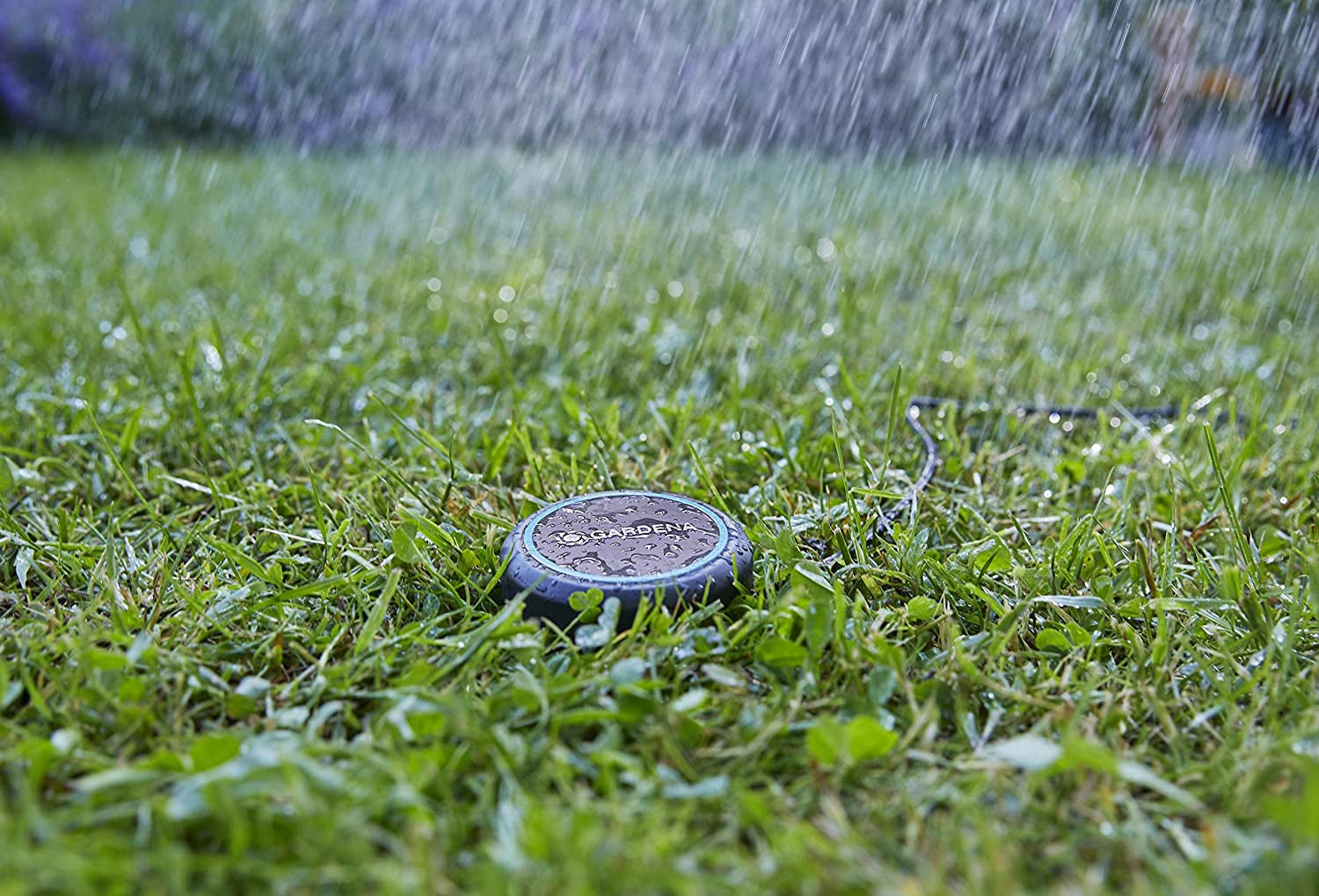 Gardena forlængerkabel (10 m) til regnsensor og jordfugtighedssensor, tilslutningskabel med Easy Click-system, kan forlænges op til 105 m, til brug over og under jorden (01868-20)
