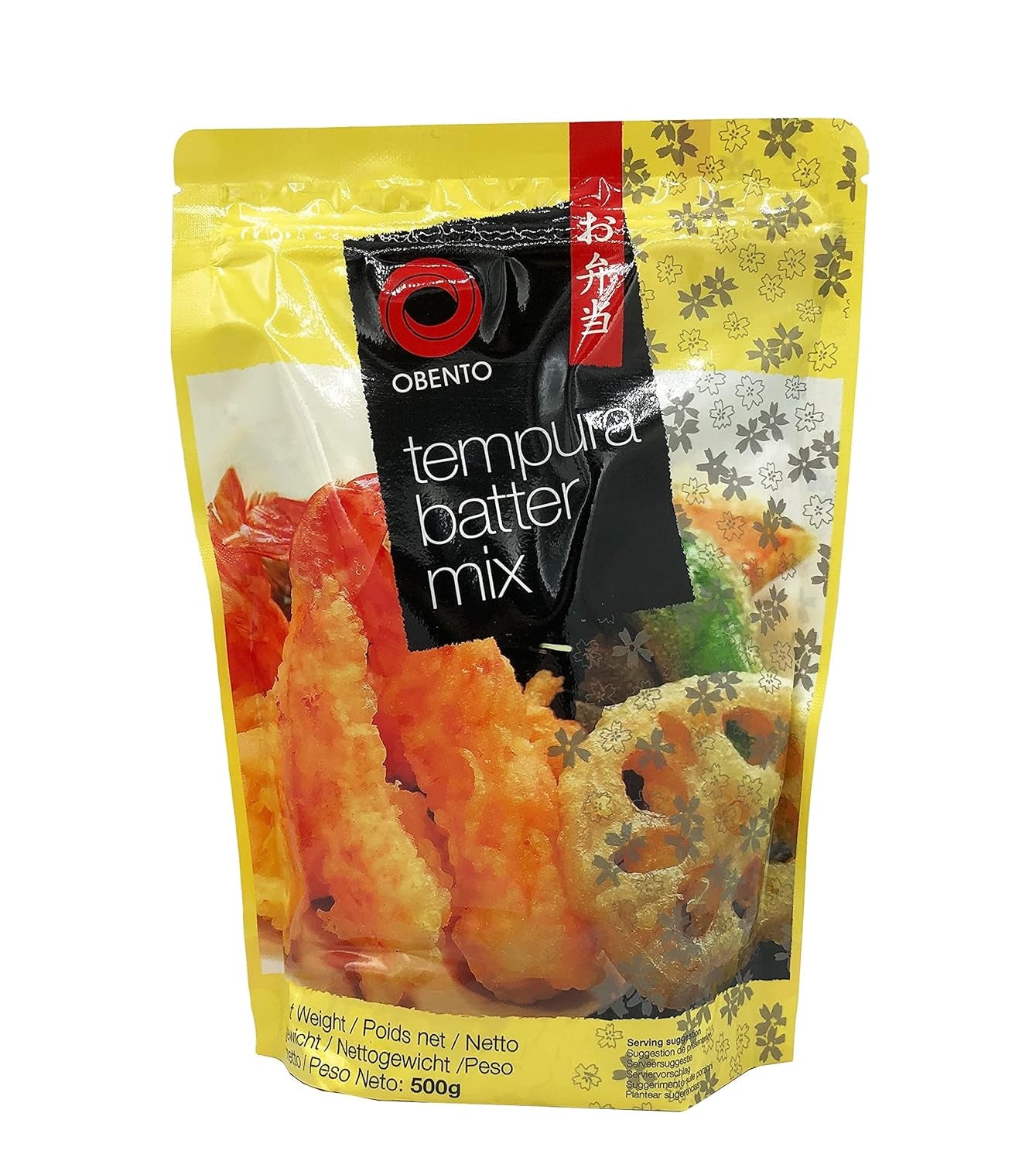 Tempura Batter Mix Tempura Back-Frittiermischung, 500 Gram Mix til bagning og madlavning Naty Shop