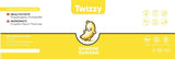 Twizzy Banana madsmag - 60 ml - Intens smag - Ideel til bagning Aromas Naty Shop