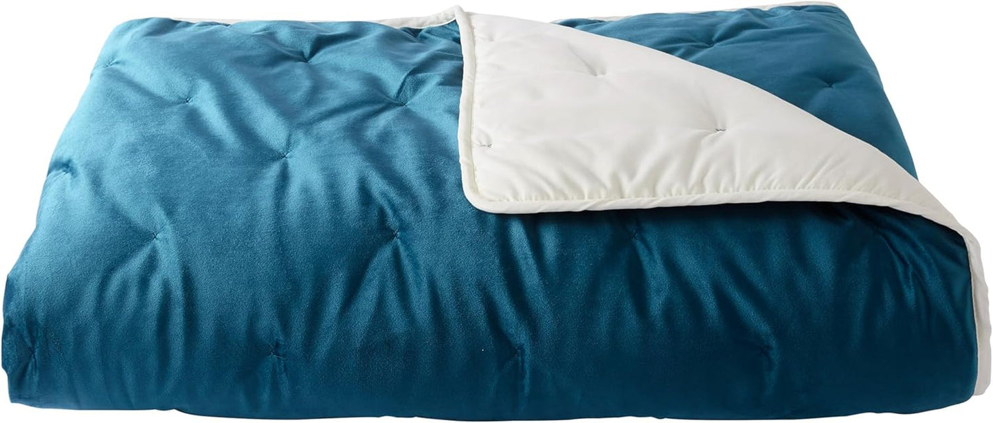 Toison D'Or Denali quilt, 180 Cm X 240 Cm, påfugl, blå Dyner og dyner Naty Shop