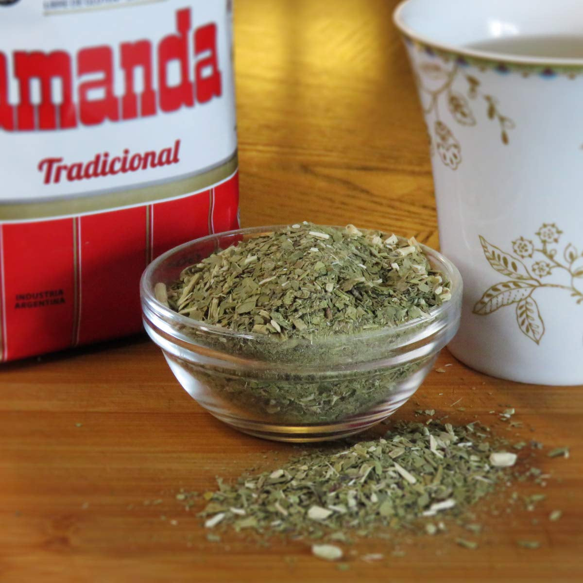 Elaborada Yerba Mate Tea 500G | Traditionel Mate Tea | Yerba Mate Tea Elaborada Con Palo Løse blade 0,5 Kg