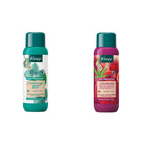 Kneipp Aroma Foam Bath Cold Season, badetilsætningsstof med naturlige æteriske olier af eukalyptus og mynte, 400 ml Brusebad og bad Naty Shop Happy Time Out skumbadepakke