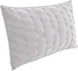 Italiensk sengetøj MB Home Italia, pude, biokeramik, lysegrå, 45 x 75 cm Naty Shop standardpuder