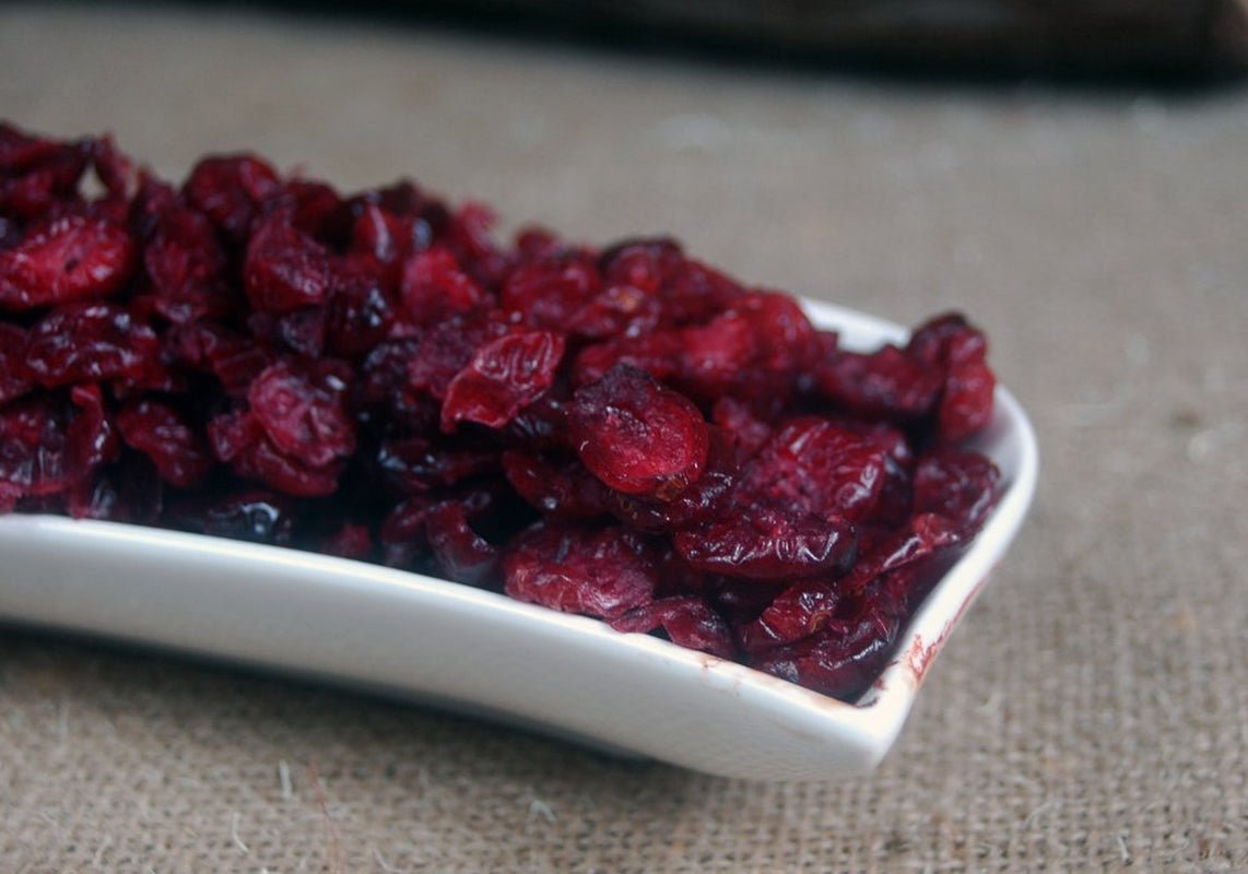 Tranebær sødet med ananasjuice - 1 kg pose Dehydrerede produkter Naty Shop Standard titel