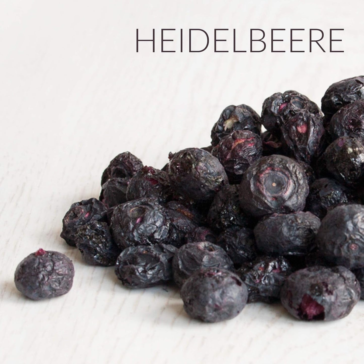 Frysetørrede blåbær: 100 g tørrede kultiverede blåbær til smoothies, müsli, grødtopping - frysetørrede bær uden tilsat sukker - NutriPur frysetørrede blåbær Dehydrerede produkter Naty Shop