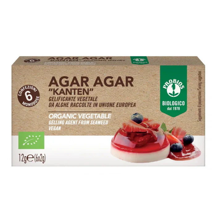 Probios Agar Malet agar 12g (6x2g), Eco Naty Shop