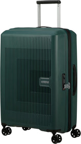 American Tourister Aerostep - Spinner L, udvidelig kuffert, 77 cm, 101,5/109 L, Orange (Bright Orange) - Naty Shop