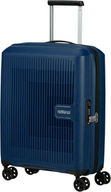 American Tourister Aerostep - Spinner L, udvidelig kuffert, 77 cm, 101,5/109 L, Orange (Bright Orange) - Naty Shop