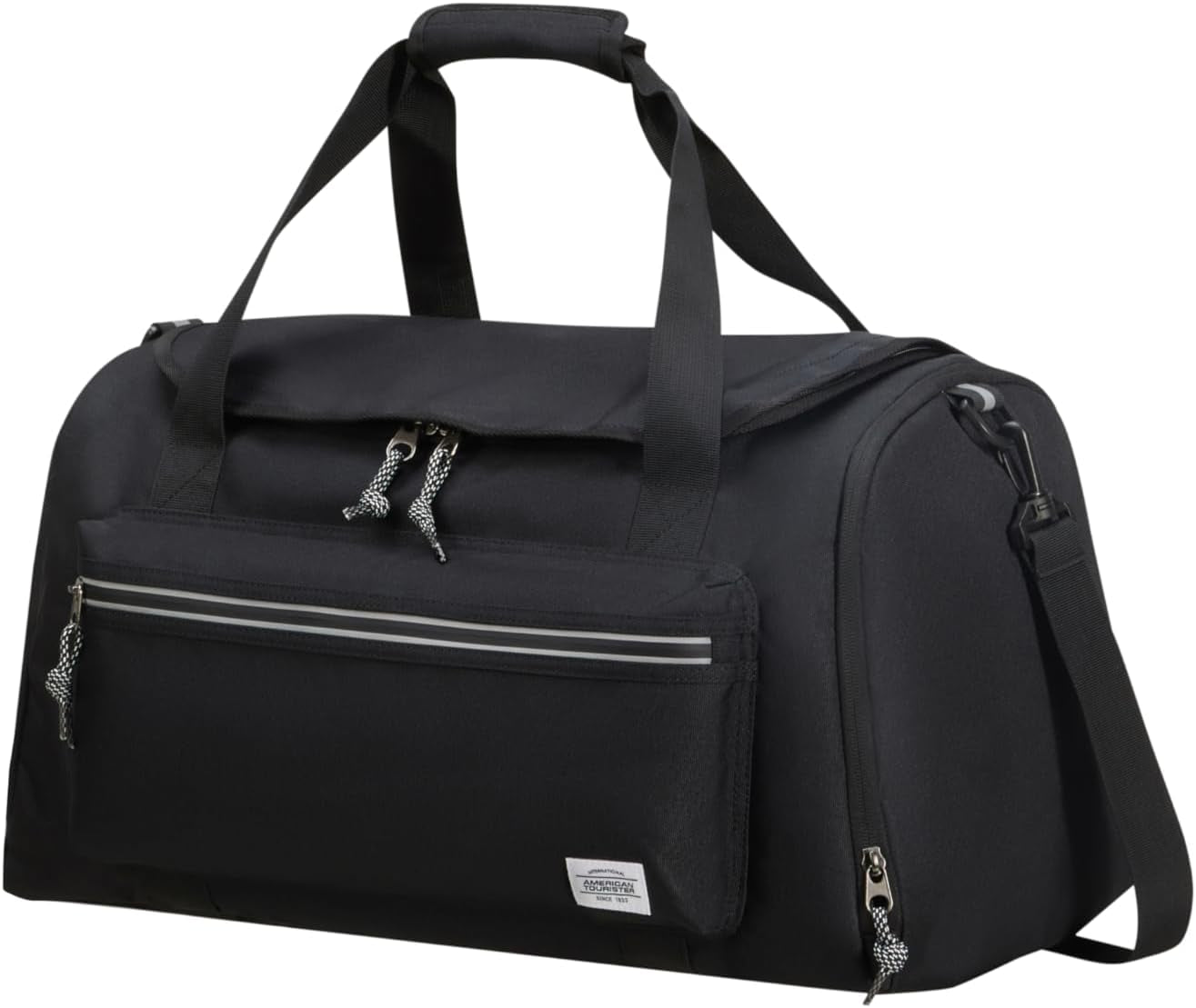 American Tourister BrightUp Zip Rejsetaske, 52 cm, 44 L, Blå (Navy), Blå (Navy), Rejsetaske 52 cm, Rejsetasker Bagage og rejseudstyr Naty Shop Sort (Sort) Rejsetaske (52 Cm - 44 L)