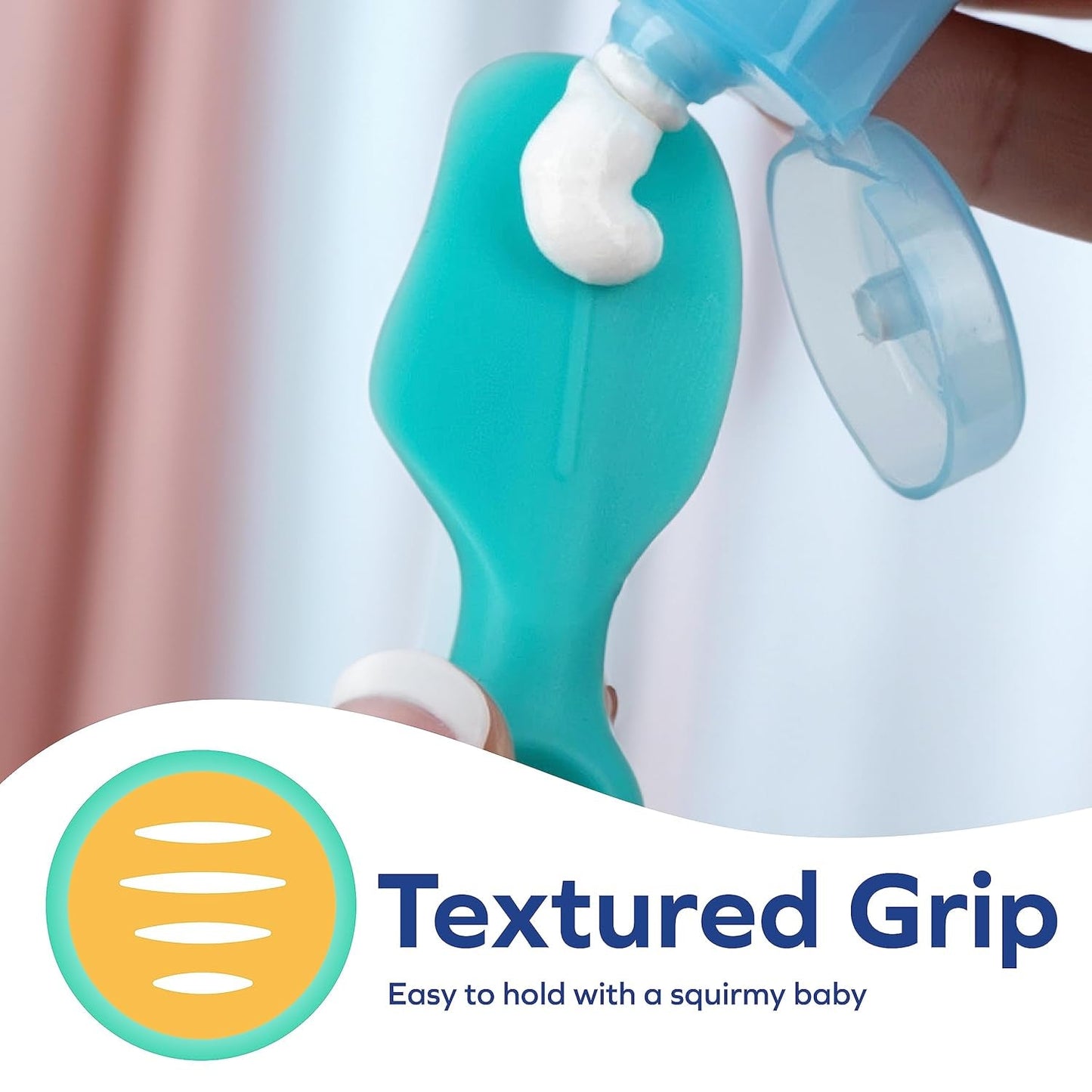 Nuby Ble Cream Applicator - Udslæt Cream Spatel | inklusive rejsetaske | egnet fra fødslen Børn - Bad og Hudpleje Naty Shop