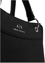 Armani Exchange Essential for Women, Wave, Sølvtrykt Logo Shopping L Dame Tasker Naty Shop