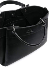 Armani Exchange Essential for Women, Wave, Sølvtrykt Logo Shopping L Tasker Kvinder Naty Shop Sort
