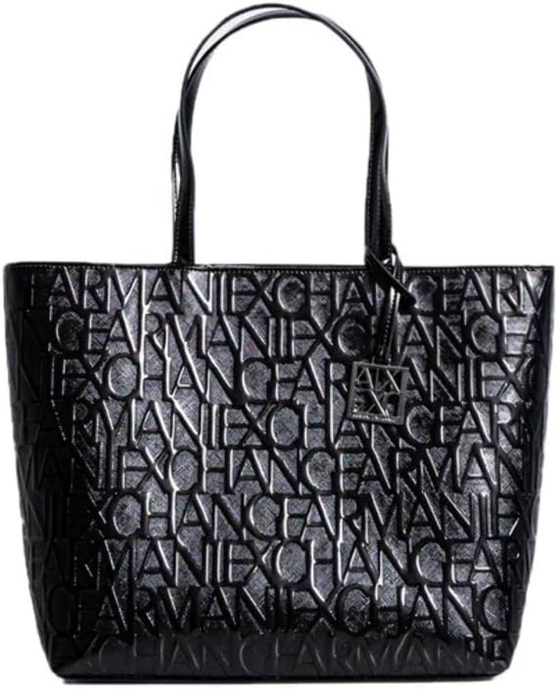 Armani Exchange skuldertaske med håndtag Skuldertaske Dame Tasker Naty Shop Nero