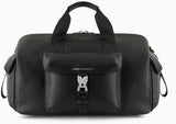 Armani Exchange Mænd Matthew Holdbar rejsetaske Økse Tuc lukning Bagage og rejseudstyr Naty Shop Sort