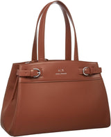 Armani Exchange Women's Essential, Milano 91, Double Bucke L Tote Bag Dame Naty Shop Tasker