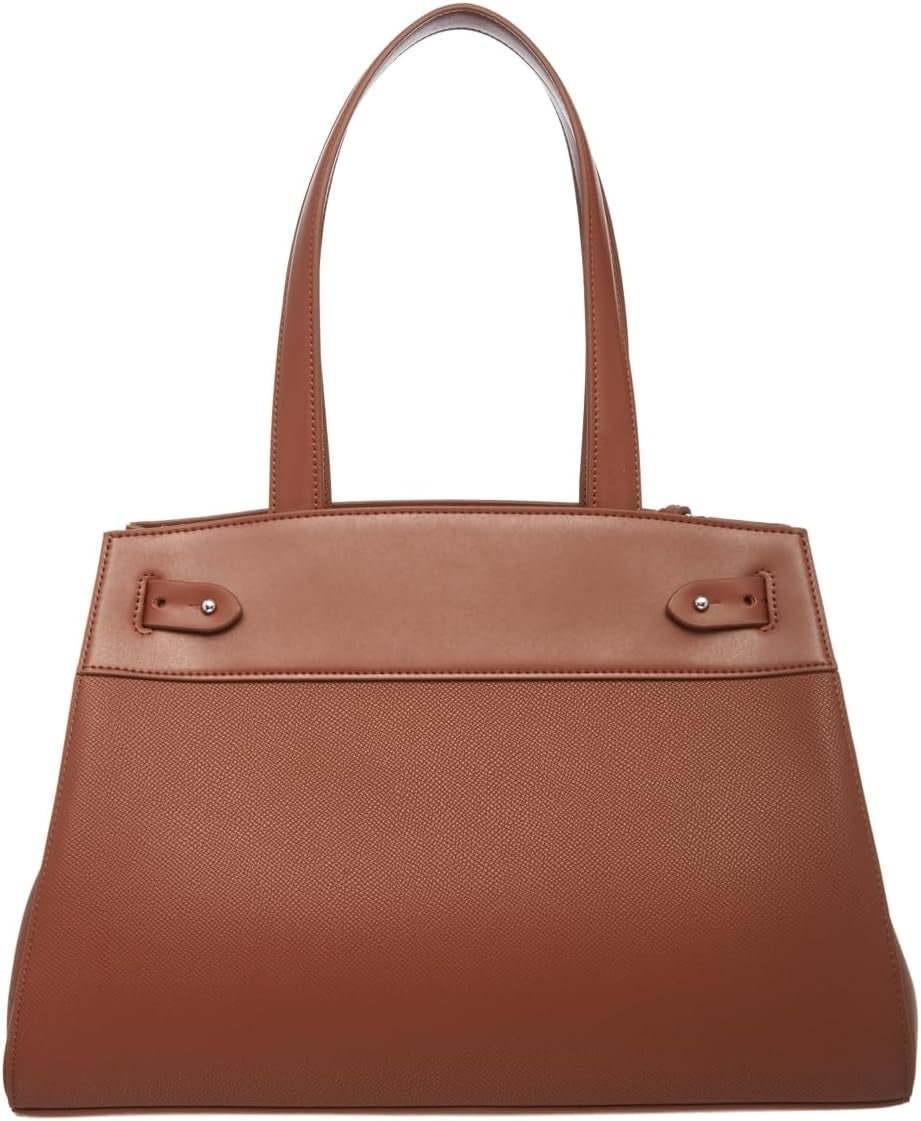 Armani Exchange Women's Essential, Milano 91, Double Bucke L Tote Bag Dame Naty Shop Tasker