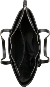 Armani Exchange Women's Liz - Open Medium Shopping-håndtaske, Nero Black, 28x11x40 cm (L x H D) EU Dametasker Naty Shop