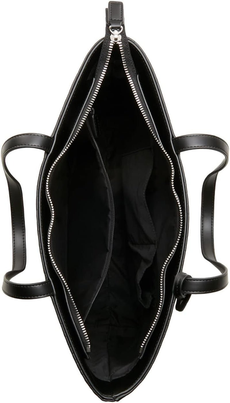 Armani Exchange Women's Liz - Open Medium Shopping-håndtaske, Nero Black, 28x11x40 cm (L x H D) EU Dametasker Naty Shop
