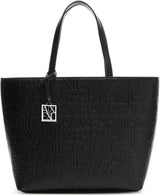 Armani Exchange Women's Liz - Open Medium Shopping-håndtaske, Sort (Nero Black), 28x11x40 cm (L x H D) EU Dametasker Naty Shop Standardtitel