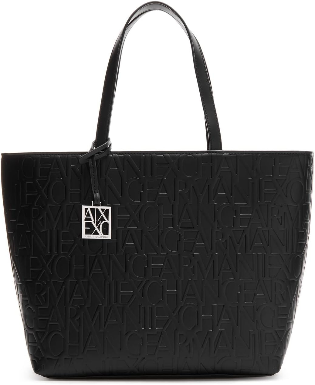 Armani Exchange Women's Liz - Open Medium Shopping-håndtaske, Sort (Nero Black), 28x11x40 cm (L x H D) EU Dametasker Naty Shop Standardtitel