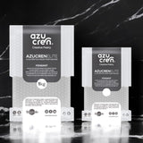 Azucren, Roll Fondant, Roll Fondant Grå, Nem at bruge, Glat, Fleksibel, Blød og bøjelig, Perfekt til kagedekoration, Halal, Kosher, Glutenfri, Citronsmag (250 G) Naty Shop Sukkerpasta