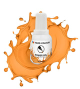 Gel madfarve, beige, champagnefarve, 20 g. Food coloring for a wide range of applications for decorating cakes, tarts, cream, sponge cake, royal icing, macarons.