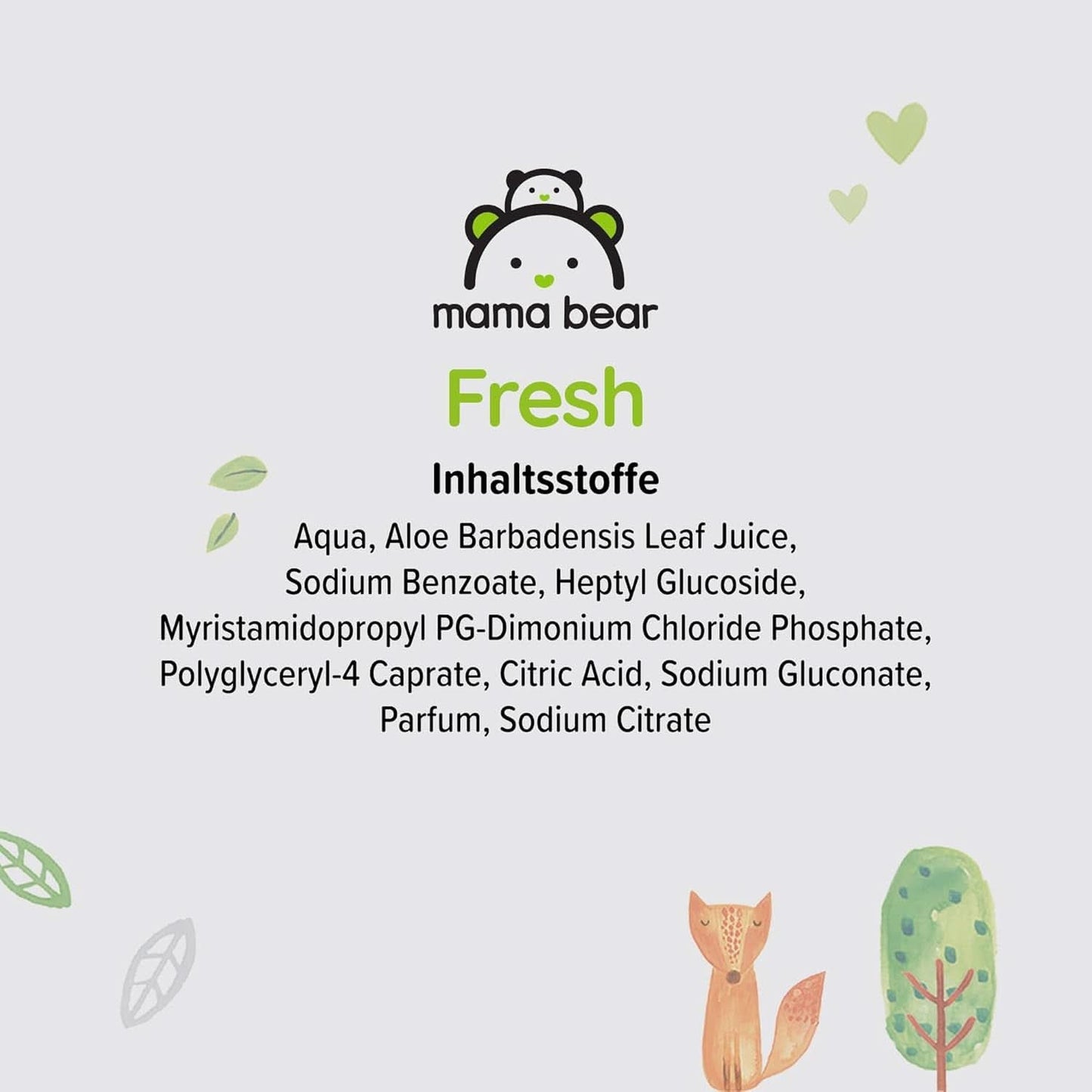 Friske babyservietter med Aloe Vera Mama Bear Naty Shop