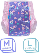 Bleer med tryk til voksne 5500-5800ml 10 stykker - Small Fantasy (M)