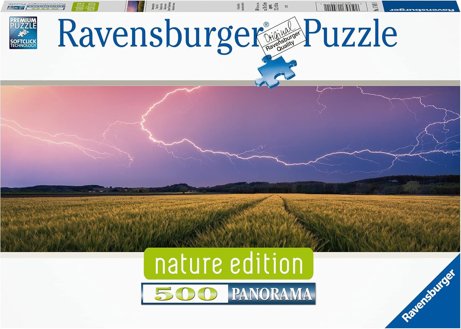 Ravensburger Nature Edition 17491 Summer Storm - 500 brikker puslespil til voksne og børn 12+ puslespil Naty Shop gammelt design