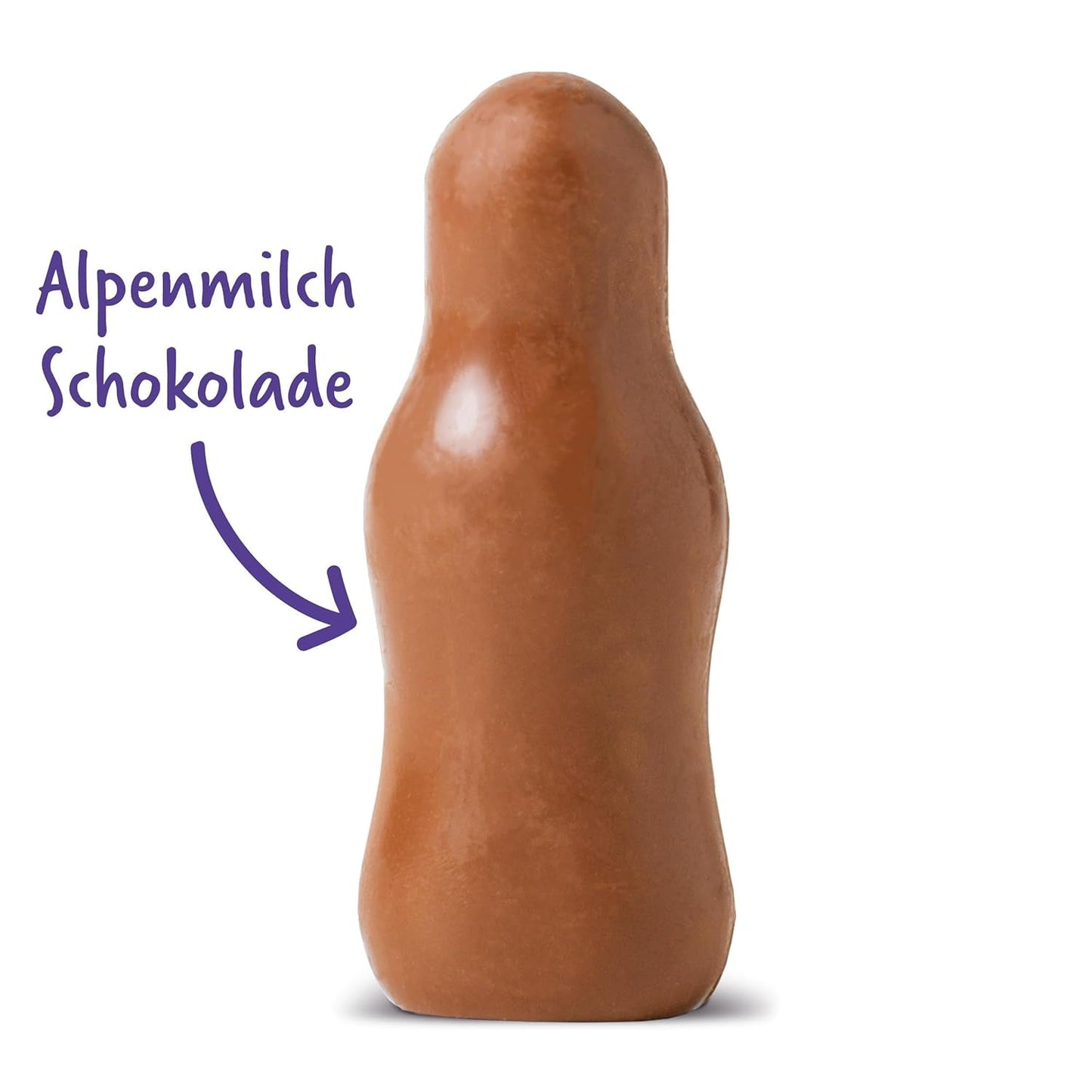 Milka Snowman Friends Alpine Milk - Mini snemænd lavet af fin chokolade med alpemælk - 5 x 15g