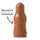 Milka Snowman Friends Alpine Milk - Mini snemænd lavet af fin chokolade med alpemælk - 5 x 15g