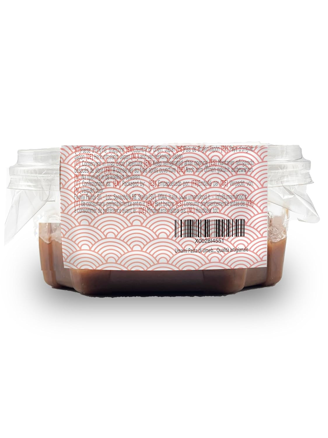 Japansk Umeboshi-Paste, Fermentierte Pflaumen mit Shiso, 150 g