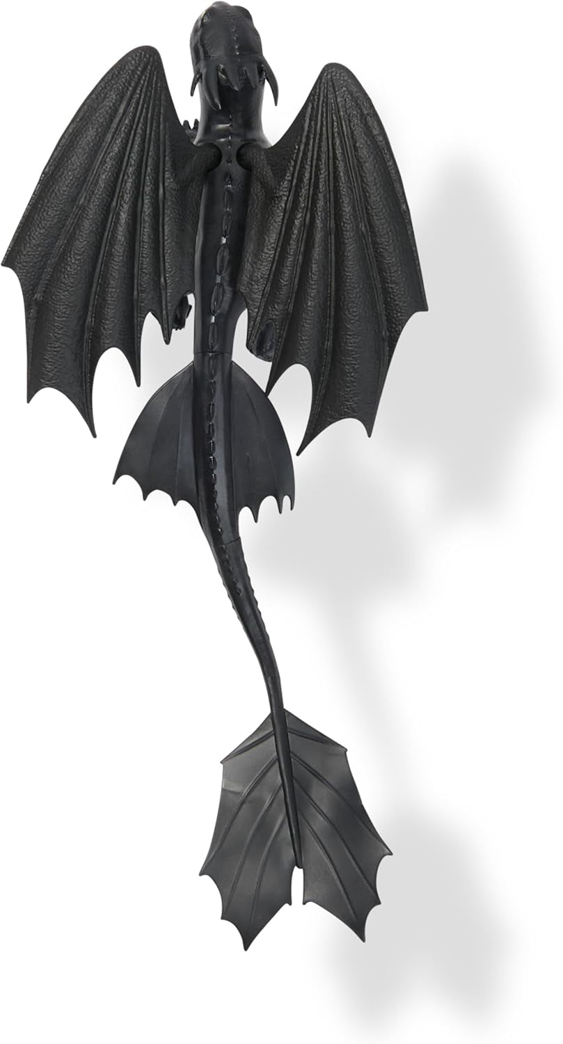 Dreamworks Sådan træner du din drage 22 cm længde Basic Dragon Tandløst figurlegetøj til børn fra 4 år og opefter Actionfigurer Naty Shop