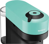 Espressomaskine med Nespresso Krups Vertuo Pop-kapsler, kapacitet: 560 ml, automatisk kapselgenkendelse, one-touch system, 4 kopstørrelser, forkortet opvarmningstid, bæredygtig, Aqua Mint, XN9204