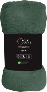 Soleil D'Ocre, flanneltæppe, 220 X 240 Cm, khaki Dyner og dyner Naty Shop Standardtitel