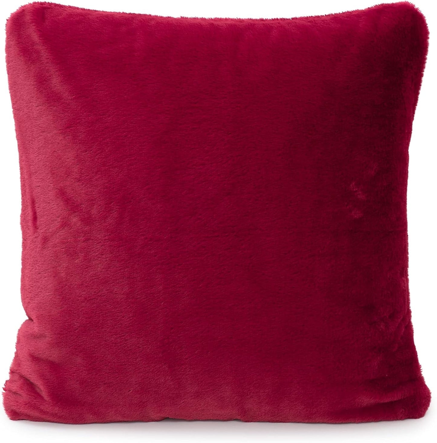 Gözze - Komfortabelt pudebetræk, Merino Feeling, 50X50 Cm - Mørkegrønne senge og tæpper Besuche den Gözze-Store Carmine rød