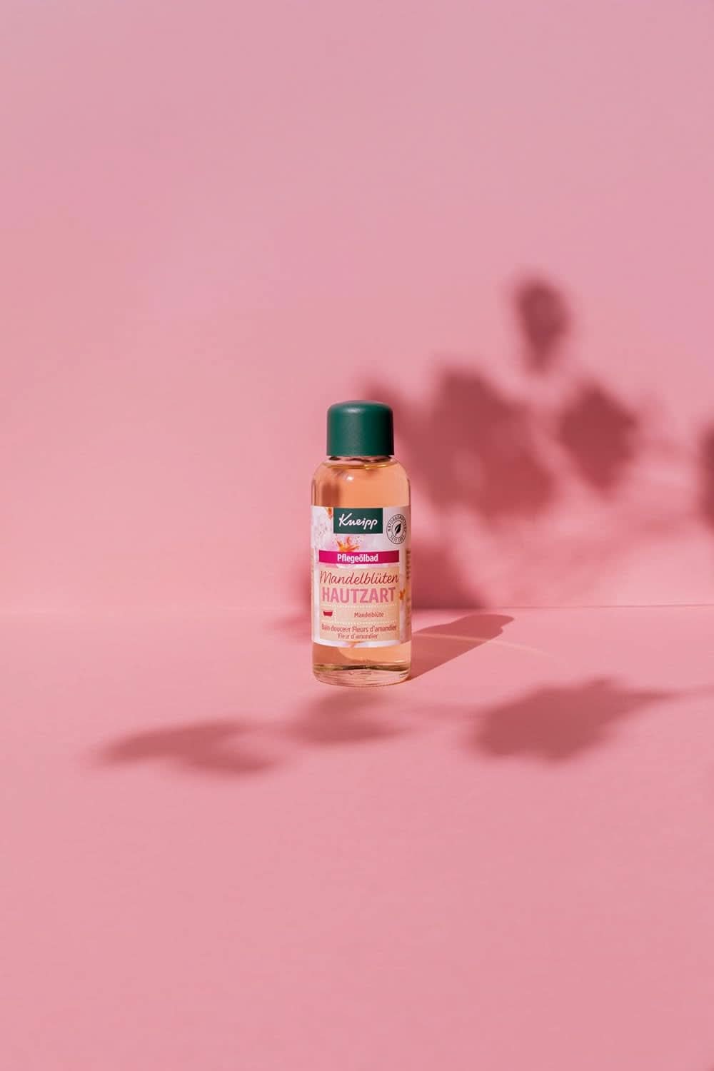 Kneipp, badeolie, med 94% ren mandelolie, til tør og følsom hud - 100 ml Brusebad og bad Naty Shop